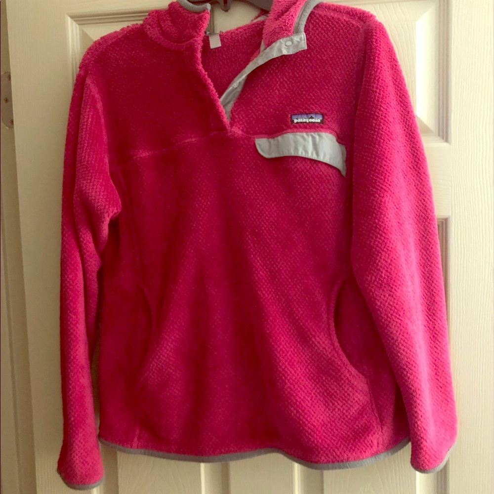 Patagonia Retool Snap-T Pullover Womens Sz LHooded